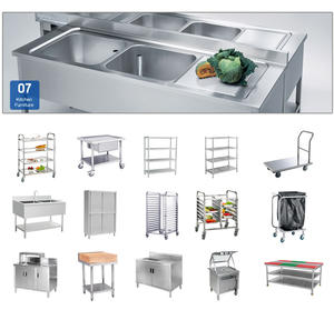 ชุดอุปกรณ์ครัวร้าน<span class=keywords><strong>อาหาร</strong></span>ระดับมืออาชีพ เครื่องจักรอาหารเชิงพาณิชย์แบบกำหนดเอง อุปกรณ์ทำอาหารโรงแรม 5 ดาว <span class=keywords><strong>รายการ</strong></span>ราคา - Product Image 6