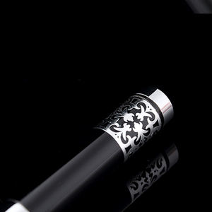 ปากกาเจลโลหะสีดำแบบกำหนดเองได้ พร้อมสลักโลโก้ส่วนตัวสำหรับธุรกิจ - Product Image 2