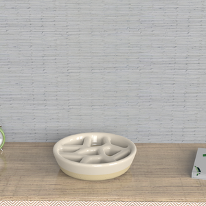 Mangkuk Makan Anjing Keramik Kustom Grosir, Mangkuk Pengumpan Maze Anti-Gulp Berbobot dan Terangkat untuk Merek Kesehatan Hewan Peliharaan - Product Image 4