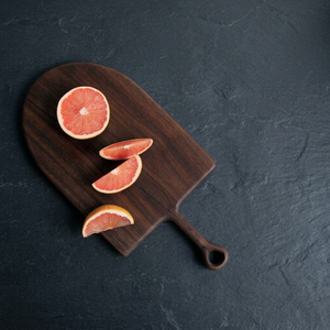 Tabla de cortar redonda de bambú desechable, la más vendida, con 1.5 cm de grosor y mango metálico de fácil limpieza, utensilio de cocina, regalo, decoración del hogar - Product Image 1