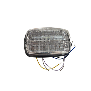 Nouveau design, lumière de signalisation périmétrique <span class=keywords><strong>LED</strong></span> pour ambulance, 6*4 pouces, 54W, avec fonction synchronisée et asynchrone, LTD318, double tension 12V 24V - Product Image 2