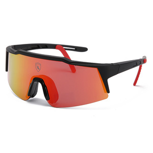 Cycling Sport Glasses Full Rim Mirror Polarized UV400 Windproof Outdoor Multi Functional Riding <b>Sunglasses</b> - Product Image 5