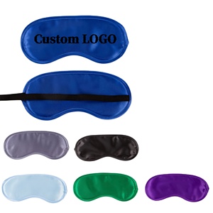 Antifaz para Dormir Suave y Sedoso con Logotipo Personalizado, Antifaz Natural para Dormir, Cubre Ojos de Satén para Dormir, para Hombres, Mujeres y Adultos - Product Image 1