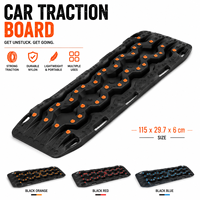 Planche de traction en nylon pour voiture, planche de récupération tout-terrain, planche d'évacuation portable pour véhicule, pour boue, sable, neige