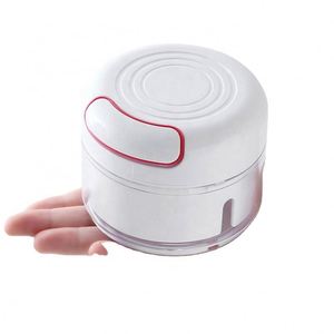 Amazon Hot-Selling Home Essentials Kitchen Accessories Hand Pull Manual Food Cutter Vegetable Grater Mini Garlic Chopper