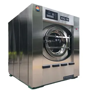 Máquina de lavar roupas de aço inoxidável 304 para hotéis e hospitais
