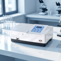 Spectrophotomètre UV-Vis BRT-1100-UV, faible lumière diffusée ≤0,2 %T, lectures stables pour la détection de liquides industriels et la qualité de l'eau