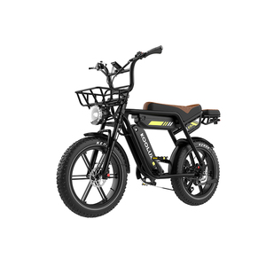 Vélo Électrique Fat Bike X9PRO 48V à Prix de Gros avec Porte-Bagages Arrière, 7 Vitesses, Pneus 20 Pouces, Double Batteries, Moteur Brushless, Autonomie 100-180KM - Product Image 1