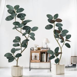 跨境独家北欧风格人造软胶环保耐用高仿真5英尺大树盆栽 - Product Image 1
