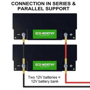 بطارية احتياطية للتخييم والطوارئ من إيكو-ورثي، 12 فولت 50 أمبير في الساعة، ليثيوم حديد فوسفات، مع نظام إدارة البطارية وضمان لمدة <span class=keywords><strong>3</strong></span> سنوات وعمر افتراضي 4000 دورة - Product Image 4