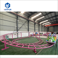 HotFun Manege Attractions pour parc d'attractions Roller Coaster Kids Roller Coaster Mini Roller Coaster à vendre