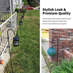 Metal kuş besleyici kutup 45 inç ağır çoshepherkancalar 5 Prong baz ayarlanabilir <span class=keywords><strong>stand</strong></span>ı askı hava dayanıklı çevre dostu - Product Image 5