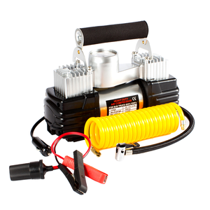 Bomba de aire eléctrica de 150 PSI, inflador de neumáticos de alta presión de 12V CC con bomba de mano, Mini compresor de aire portátil para coche, construcción de Metal - Product Image 2