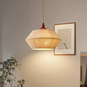 Suspension en <span class=keywords><strong>bambou</strong></span> doré faite à la main Lustre tissé moderne Plafonnier Lumières de luxe Abat-jour décoratif en <span class=keywords><strong>bambou</strong></span> - Product Image 1