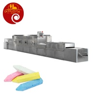 Machine de séchage automatique à faible consommation d'énergie pour craie, type tunnel, machine de séchage à micro-ondes sans poussière pour craie scolaire, équipement