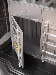 Prácticos muebles para <span class=keywords><strong>el</strong></span> hogar y <span class=keywords><strong>el</strong></span> Hotel, armarios <span class=keywords><strong>de</strong></span> almacenamiento <span class=keywords><strong>de</strong></span> hierro industriales creativos con <span class=keywords><strong>red</strong></span> roja Simple para almacenamiento <span class=keywords><strong>de</strong></span> ropa <span class=keywords><strong>de</strong></span> armario - Product Image 4