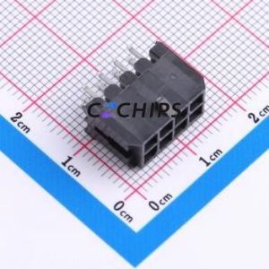 WB300A1E-083P-002 Wire-to-<b>Board</b> <b>Pin</b> Header Through hole Component (THT),P=3mm Connector 2x4P 3mm Through Hole Micro-Fit (MX 3.0) - Product Image 1