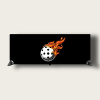 Barrière de terrain de tennis de table professionnelle, barrière de protection personnalisée avec logo, séparateur de terrain de ping-pong, clôture pour événements sportifs