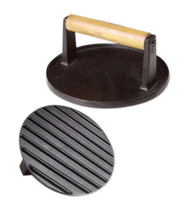 Customized <strong>Cast</strong> <strong>Iron</strong> Bacon <strong>Press</strong> Smash Burger <strong>Press</strong> Round BBQ <strong>Cast</strong> <strong>Iron</strong> <strong>Grill</strong> <strong>Press</strong> - Product Image 4