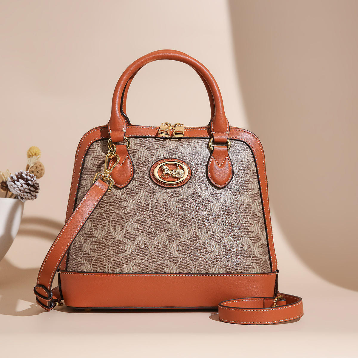 สีน้ำตาล