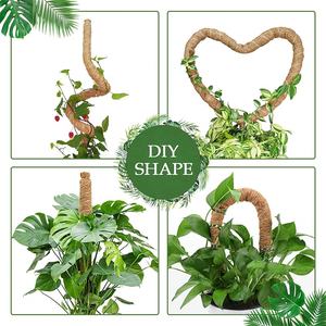 Vente en gros de poteaux en mousse écologiques pliables de 48 pouces pour plantes grimpantes, support en fibre de coco, extension, Monstera, utilisation au sol dans le jardin à domicile - Product Image 4