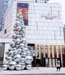 <strong>Metal</strong> Ball Glitter Outdoor Shiny Balls Inflatable Giant <strong>Metal</strong> Inflatable Mirror Balloon Silver Smooth Decorative Shiny Balls