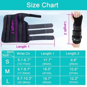 HKJD yumuşak ayarlanabilir sıkıştırma bilek Brace kırık el başparmak karpal tünel kabartma ağrı boyutları ile S/M/L - Product Image 6