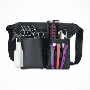 Sacoche de ceinture professionnelle en cuir PU pour outils de coiffure, étui de rangement pour ciseaux de coiffeur, pour usage quotidien - Product Image 2