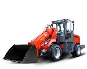 Fork Wheel Loader Telescopic Loader TL1800 T1800 Telescopic Telescope Front End Wheel Loader Radlader With Pallet Fork