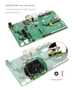Waveshare CM4-FAN-3007-12V-SKU-19720, Ventola di Raffreddamento Dedicata 3007 per <span class=keywords><strong>Raspberry</strong></span> <span class=keywords><strong>Pi</strong></span> Compute Module <span class=keywords><strong>4</strong></span> CM4, Basso Rumore - Product Image 4