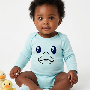 Ropones de Bambú para Bebé 2019 con Estampado Animal, Vestidos Navideños para Bebés, Botones a Presión, Manga Corta, Antibacterianos, Transpirables, Cuello en V, ¡Oferta! - Product Image 1