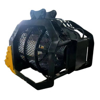 Godet tamiseur hydraulique haute fréquence pour mini-excavatrice OEM, séparation de la terre de surface, 2-36 tonnes, marque TDC, garantie 1 an, personnalisable