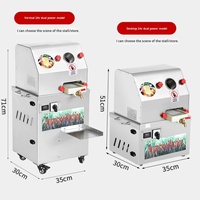 Presse-canne à sucre électrique portable mini en acier inoxydable 304 pour la maison et les petites stands