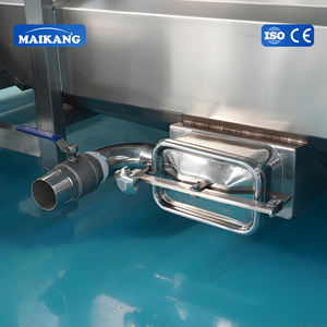 Machine à laver les légumes à bulles haute capacité avec système de pulvérisation d'eau, machine de nettoyage multifonctionnelle pour restaurant - Product Image 5