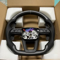 Volant de voiture en cuir perforé personnalisé pour Audi B8 C7 A6 C8 A8 S3 Rs3 Rs7 S5 R8 S4 B8.5 SQ5 S4 B8.5 Q3 Q5 Q7