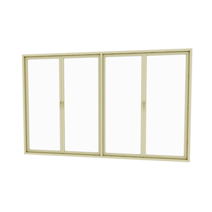 Fenêtre intelligente en aluminium avec écran en métal <span class=keywords><strong>baie</strong></span> <span class=keywords><strong>vitrée</strong></span> coulissante panoramique en aluminium grilles designs au kerala - Product Image 6