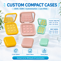 Étui miroir personnalisé pour patchs anti-acné OEM ODM, autocollants hydrocolloïdes pour boutons, soin nettoyant les imperfections pour peaux normales, traitement localisé des taches