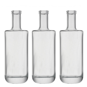 Bouteille de spiritueux de luxe en verre extra clair pour brandy, vodka, whisky, rhum, gin, <span class=keywords><strong>tequila</strong></span>, 700 ml, emballage - Product Image 3