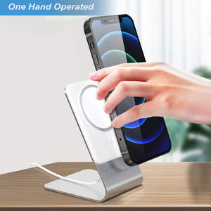 Nouveau support de chargeur magnétique support sans fil en alliage d'aluminium support portable <span class=keywords><strong>LQR</strong></span> 312 - Product Image 5
