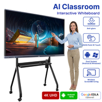 Écran interactif intelligent pour l'enseignement (AI Smart Teaching Board) – Commandes en gros – Tailles 55, 65, 75, 85, 86, 98, 110 pouces