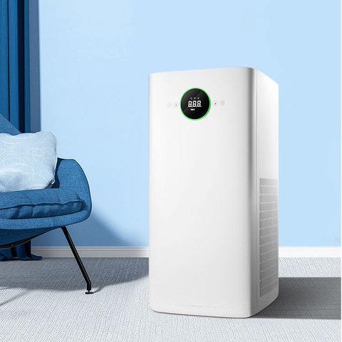 2023 New Smoke air Filter Hepa Purifier H13/H11 air Freshener Mini Portable Home Air Purifier  With Remote Control