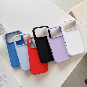 เคสโทรศัพท์ซิลิโคนหลากสีแบบกำหนดเองได้สำหรับรุ่น 17 และ 17 Pro Max พร้อมการปกป้อง 360 องศา ด้านหลังอะคริลิกแข็ง พร้อมโลโก้ - Product Image 1