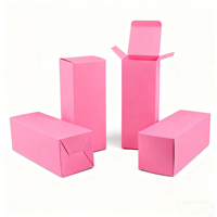 Boîtes d'emballage en papier pliables imprimées sur mesure, boîtes cadeaux brillantes colorées pour les soins de la peau, les cosmétiques, les cartes, emballage de vente au détail portable