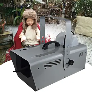Siterui Sfx 1500W Sneeuwmachine Blaas Machine Sneeuwvlok Maker Drijvende Sneeuw Effect Voor Kerstfeest