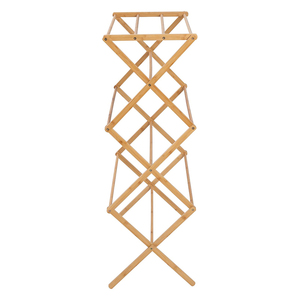 Bán Buôn Tre Tự Nhiên Có Thể Gập Lại Giặt Khăn Đứng Quần Áo Khô Giá Cho Trong Nhà Và Ngoài Trời Sử Dụng - Product Image 5