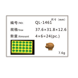 Moule à chocolat mignon en forme de mini-animaux de dessin animé, incluant des modèles Mouton, Ours, Chef et Grenouille, en polycarbonate/PC durable et écologique - Product Image 5