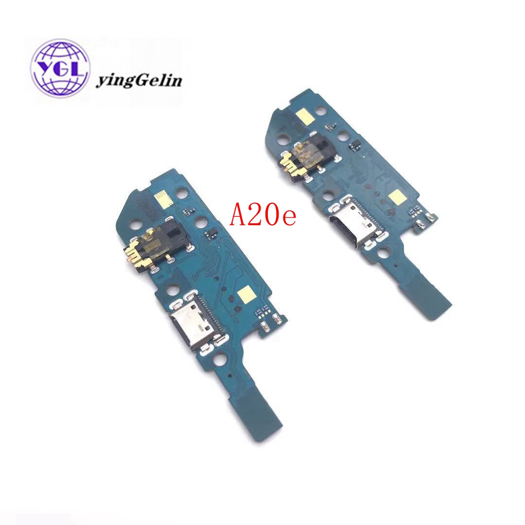 Зарядная док-станция с разъемом Jack, шлейф платы зарядки для Samsung A750F/A920F/A205F/A20e /A405F/A50