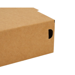 Cartelle per Alimenti in Carta Kraft Impermeabile, Monouso ed Ecologiche, Qualità Premium, Direttamente dalla Fabbrica, per Consegna di <span class=keywords><strong>Pasticceria</strong></span>, Dessert e Pollo Fritto - Product Image 3