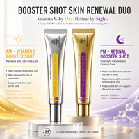 Sérum Booster à la Vitamine C avec Glutathion, Niacinamide et Ferment de Bifida – Sérum Visage Éclaircissant et Hydratant – Marque Privée OEM ODM