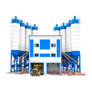 Centrale à béton portable, centrale à béton électrique, centrale à béton de 50 m3/h avec système de contrôle PLC à vendre - Product Image 4